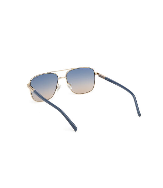 Square metal sunglasses
