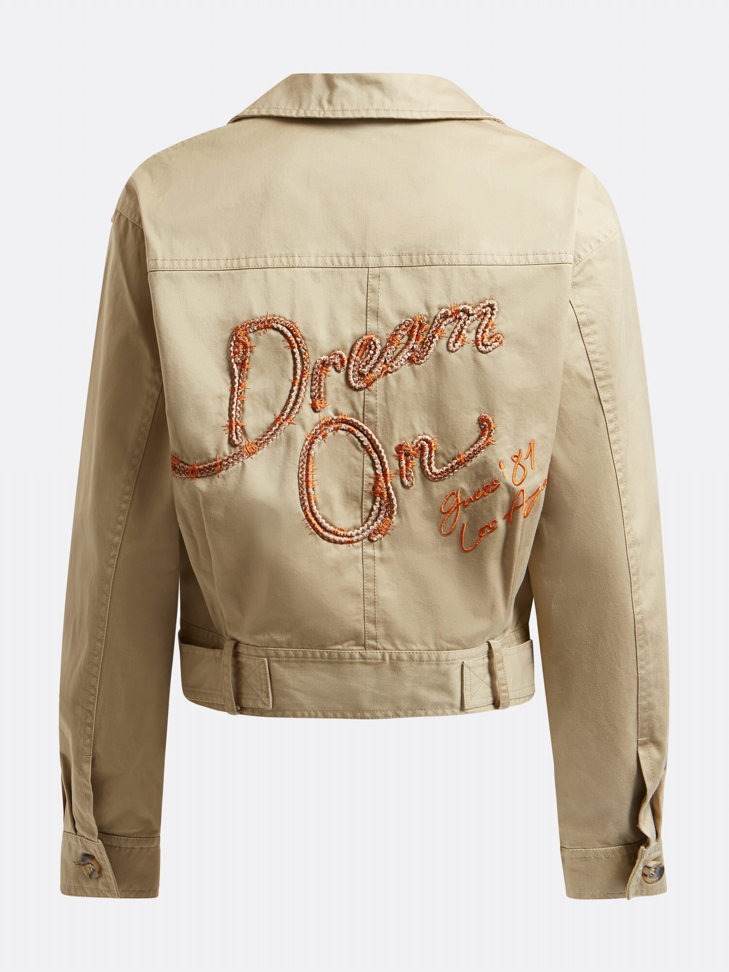 Shop GUESS Online Back Embroidery Jacket