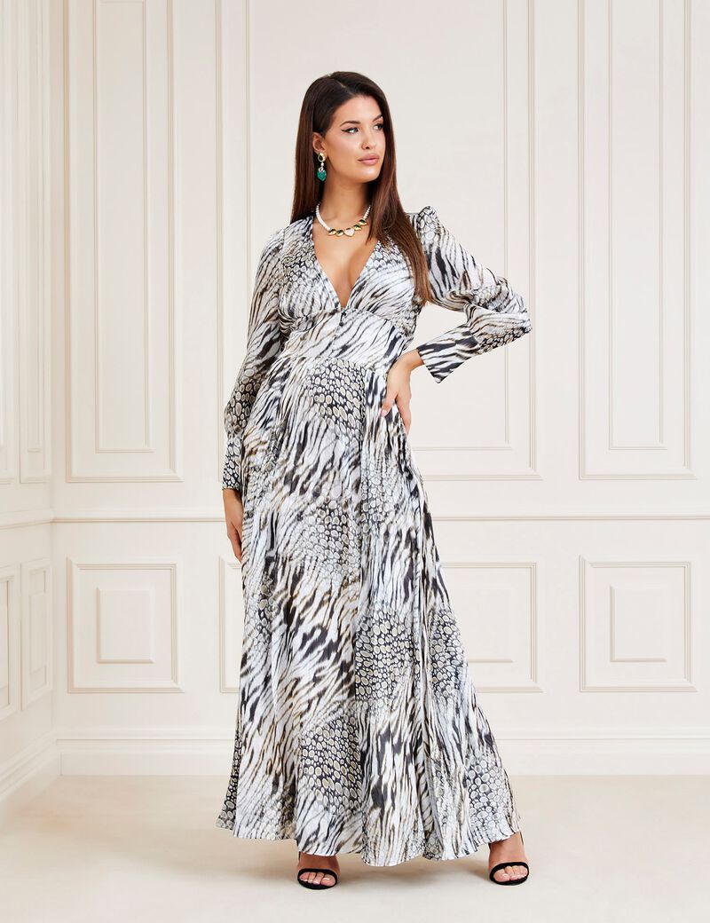 Marciano All Over Print Maxi Dress