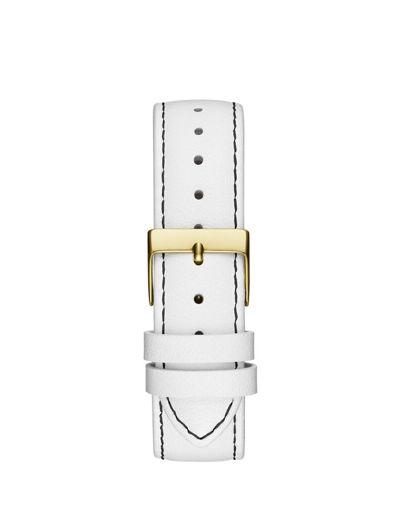 Gold Logo Analog Watch