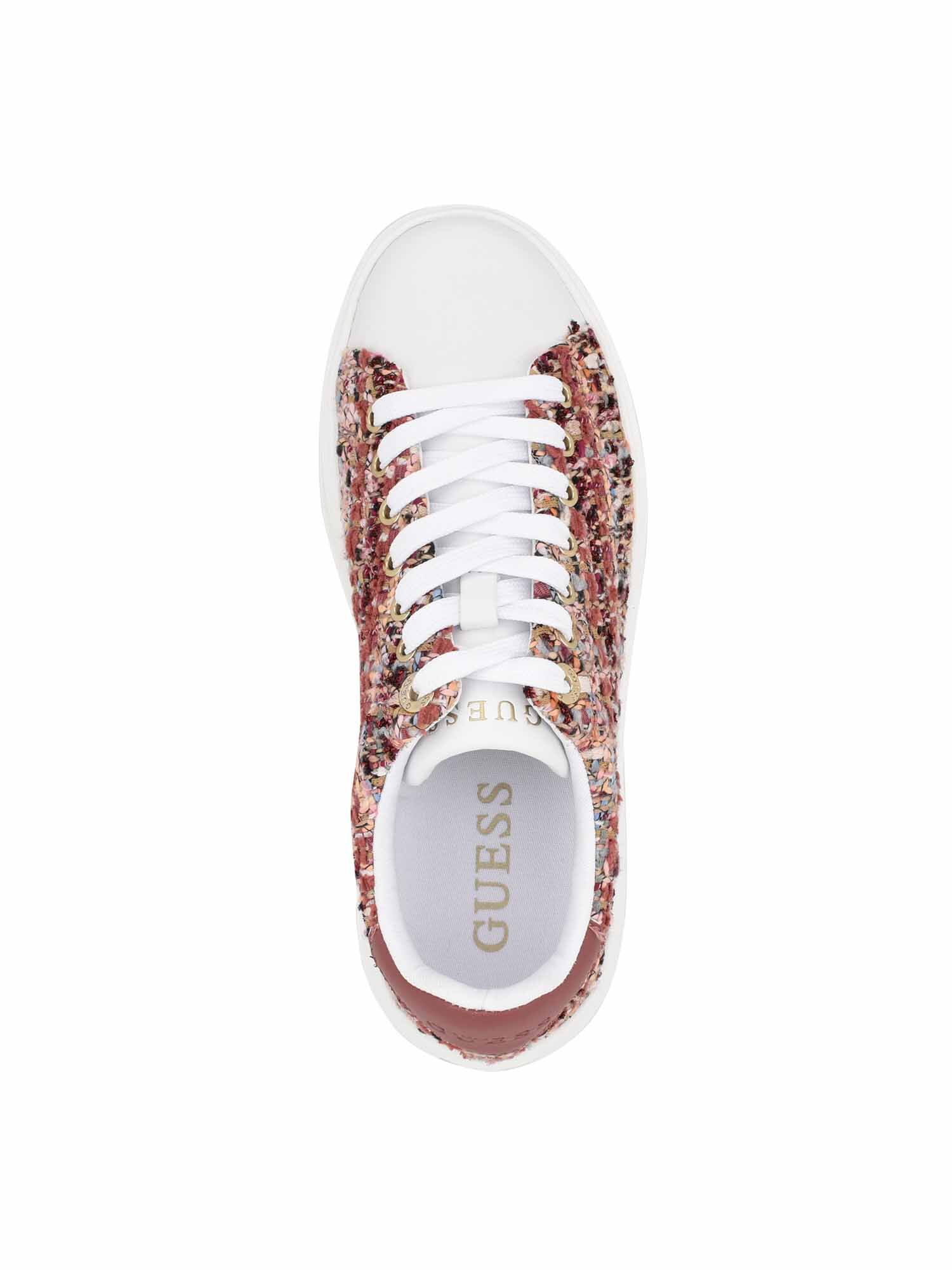 Shop GUESS Online Denesa Tweed Sneakers