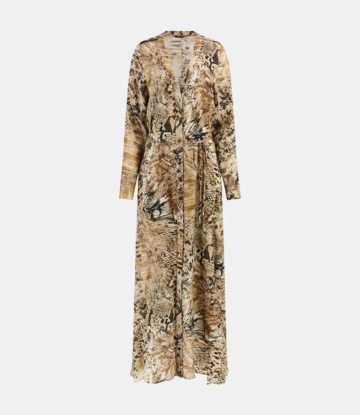 Marciano animal-print long dress
