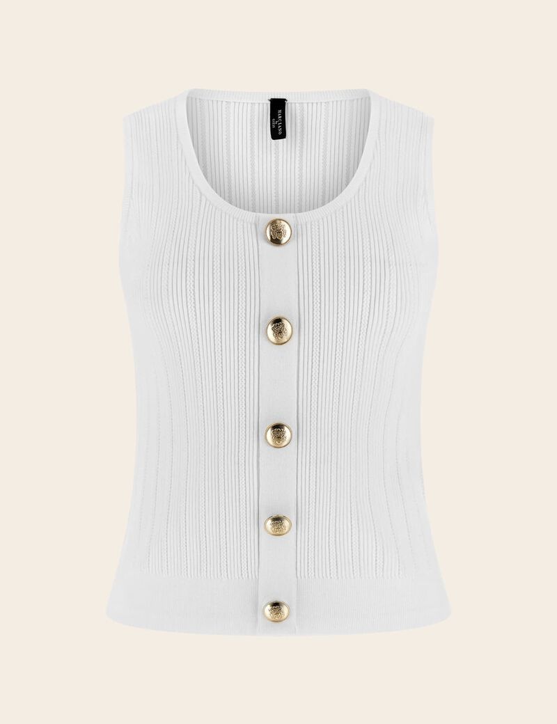 سترة مارسيانو بأزرار جوهرة