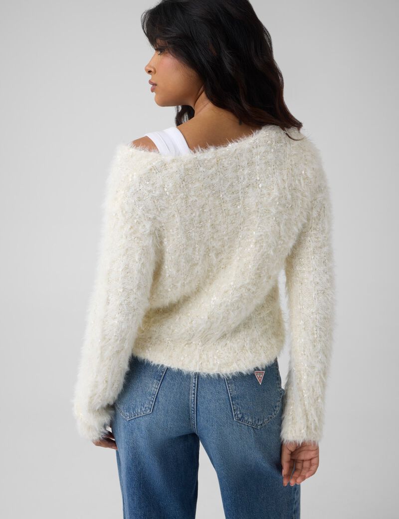 guess boucle sweater