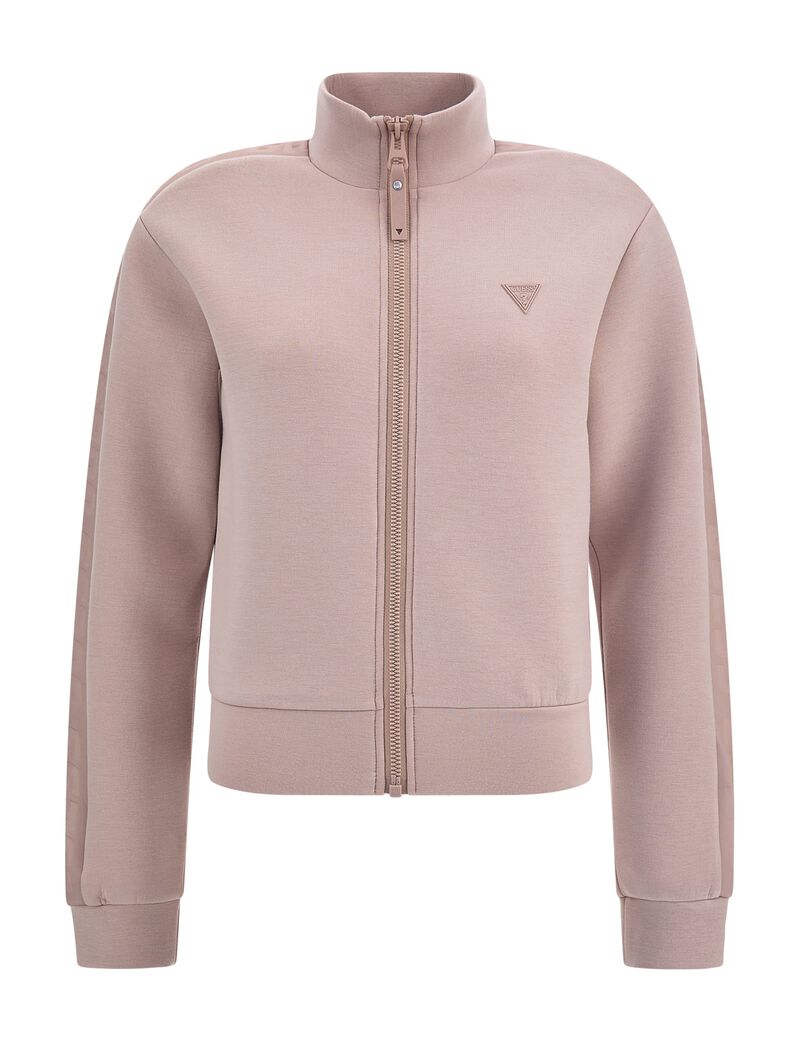 Front zip sweatshirt