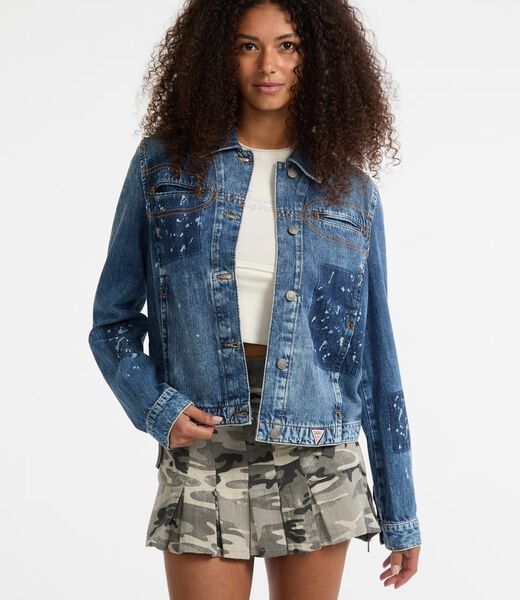 Regular fit denim jacket