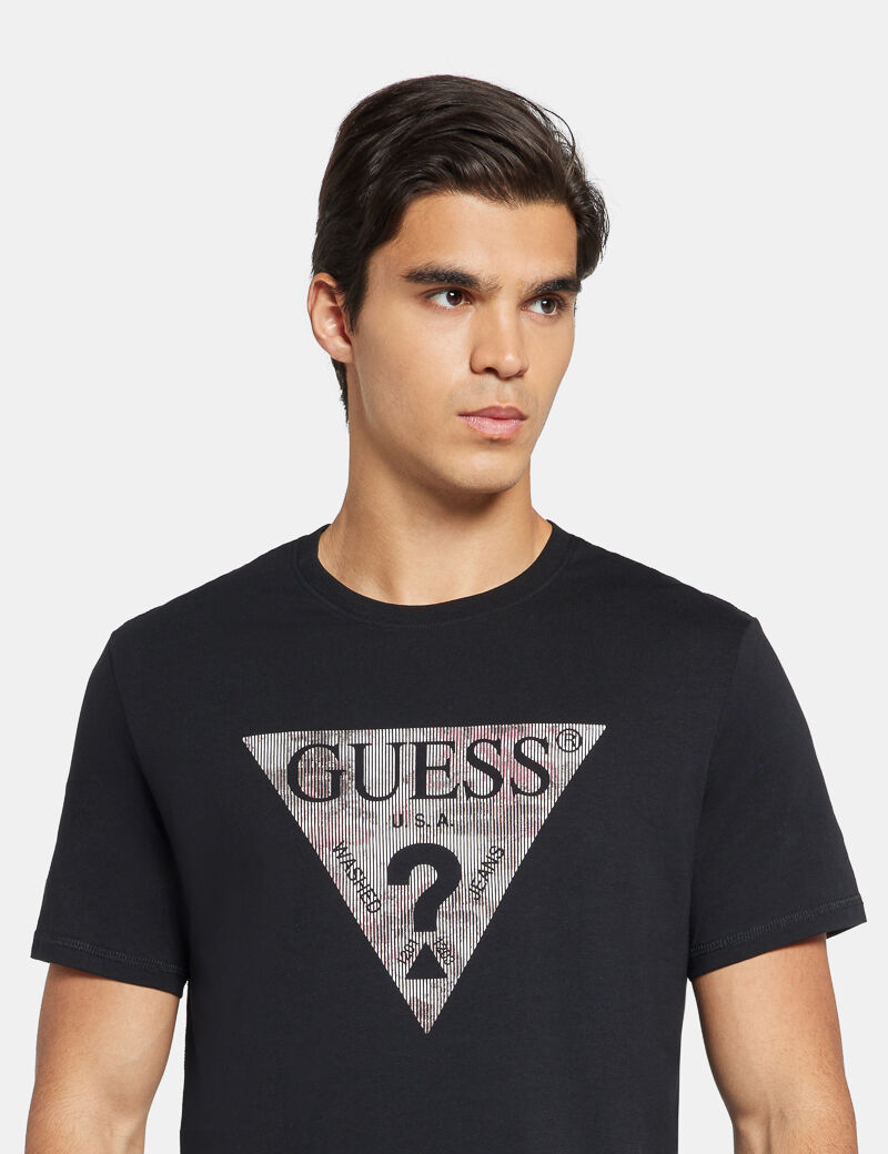 Triangle Logo Stretch T-Shirt