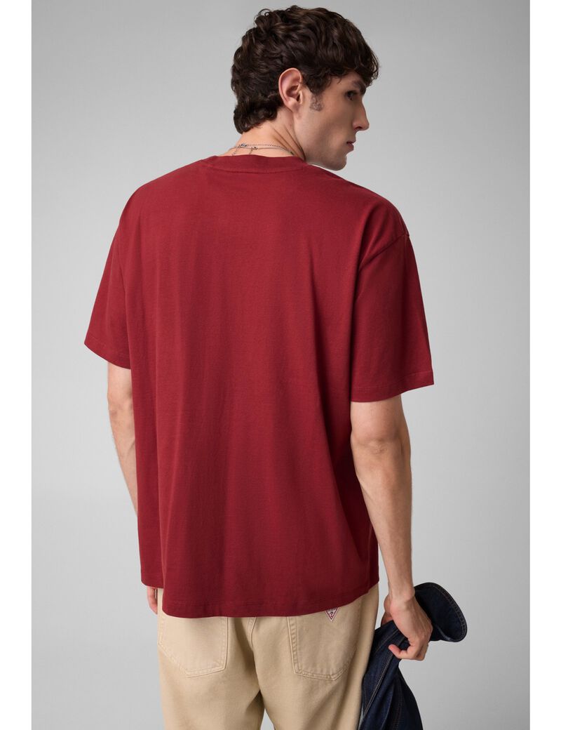 guess oversized mini patch  t shirt