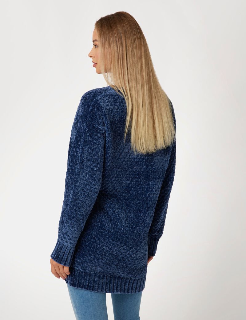 Chenille relaxed fit sweater
