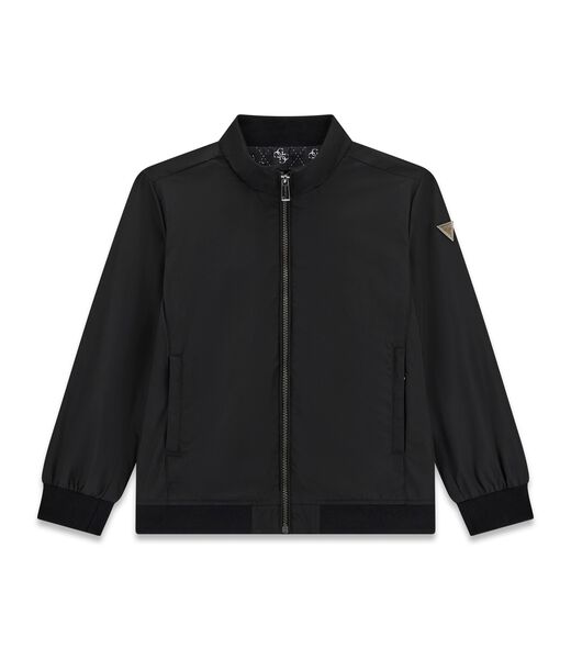 Full zip bomber jacket