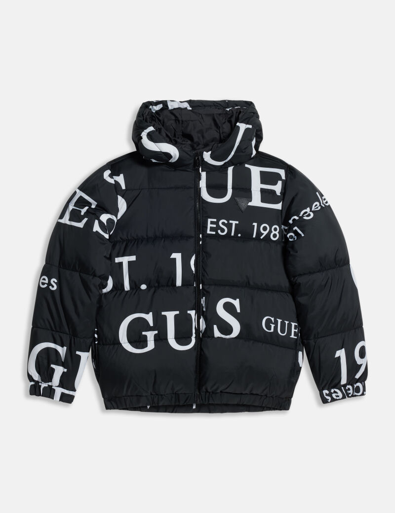 OVERSIZE HOODED LS PUFFER