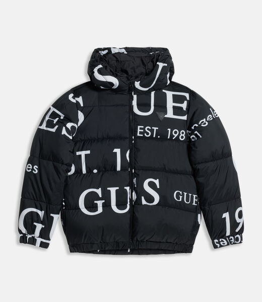 OVERSIZE HOODED LS PUFFER