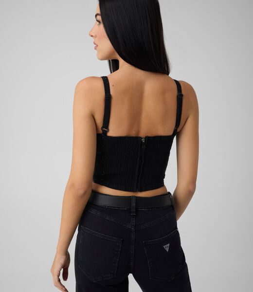 جيس denim bustier