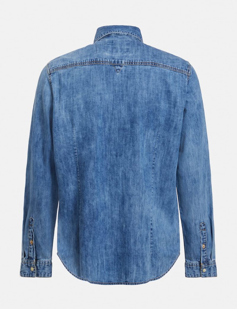 Slim Fit Denim Shirt