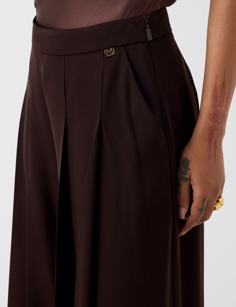 Marciano wide-leg pleated pants