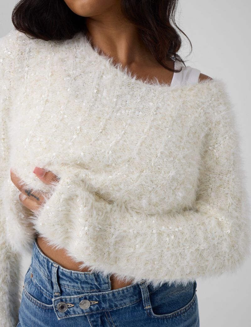 guess boucle sweater