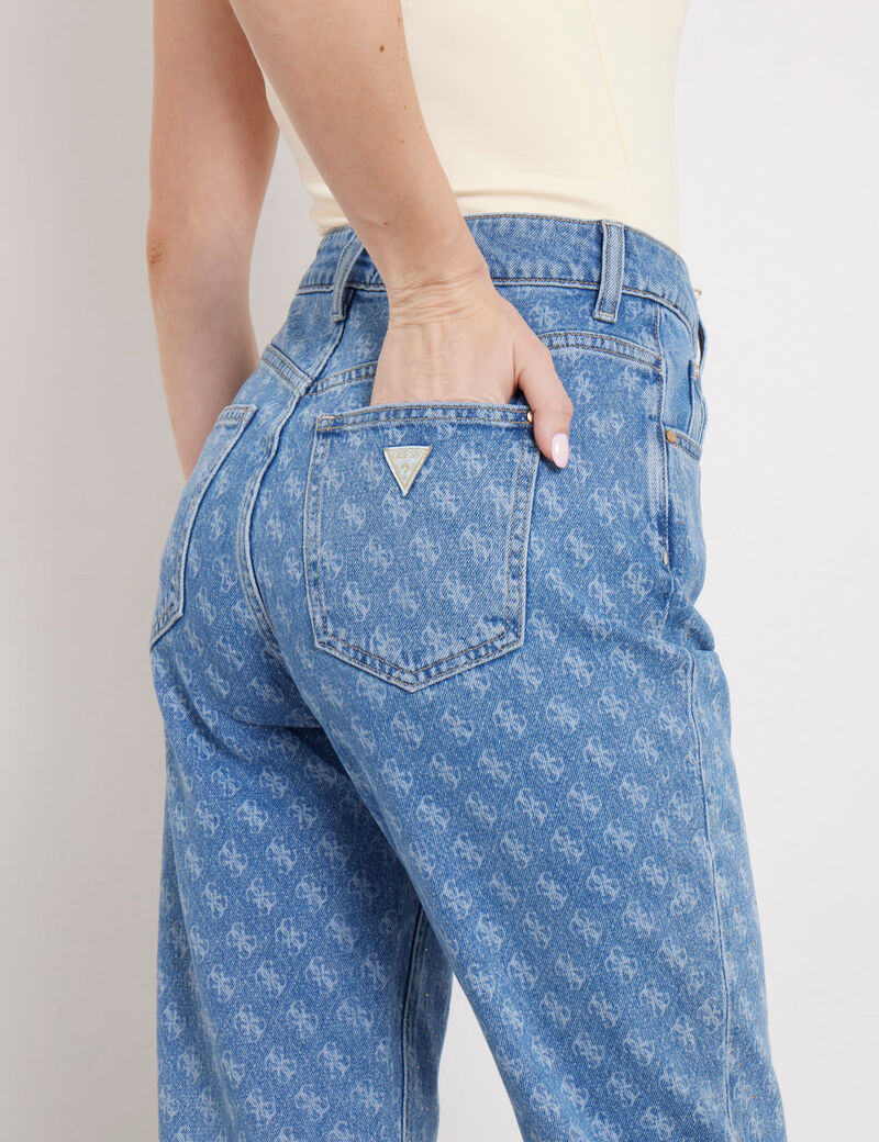 بنطال جينز بشعار 4G