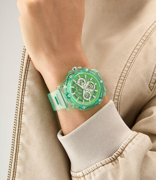 Mens Eco-Friendly Green Multi-function Watch