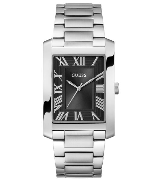 Mens Silver Tone Analog Watch