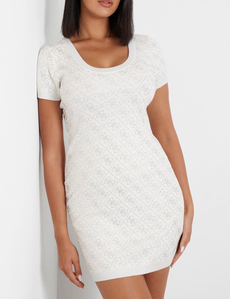 Paige 4G stones dress sweater