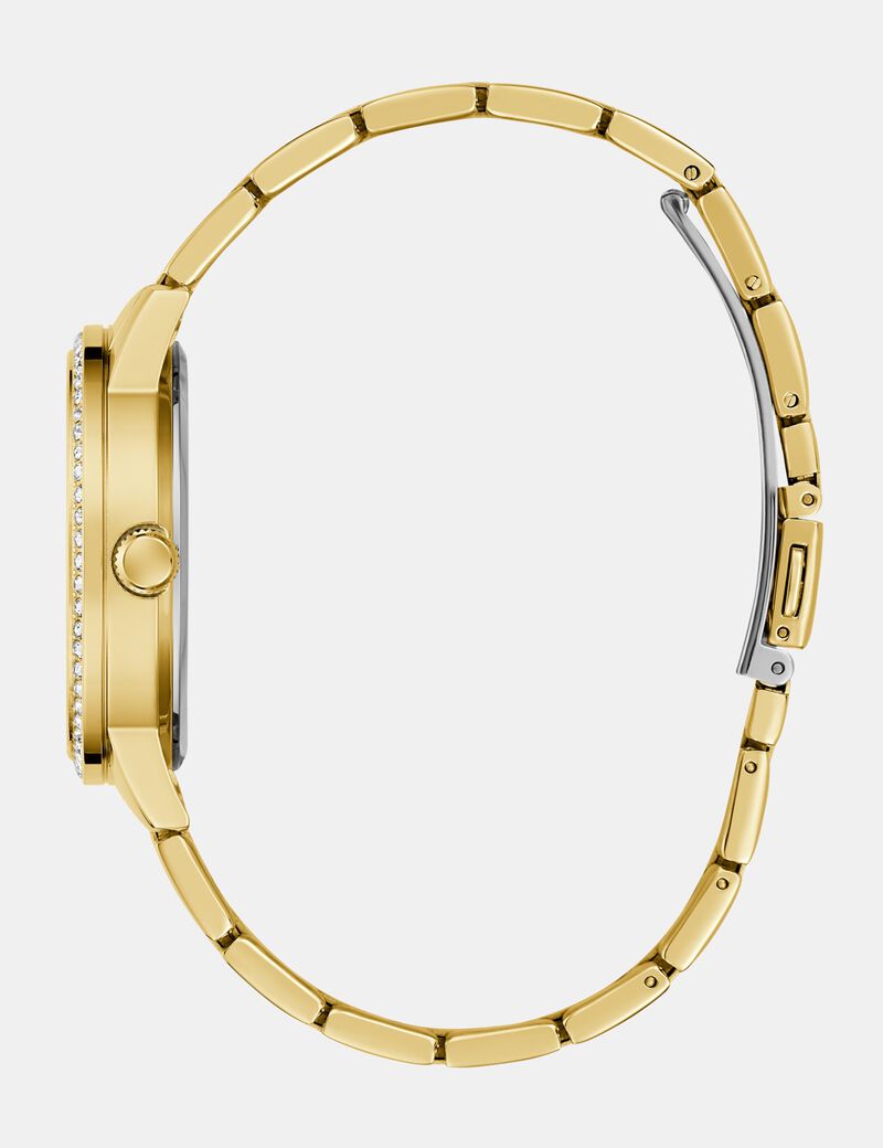 Ladies Gold Tone Analog Watch