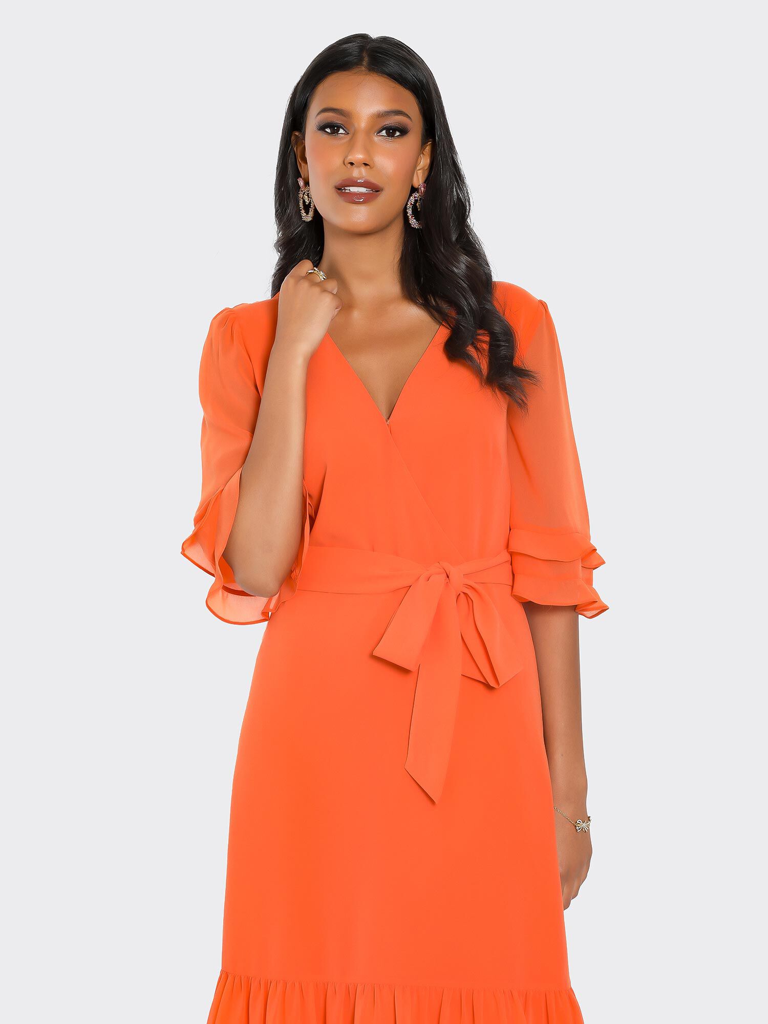 Guess ruffle dress shop