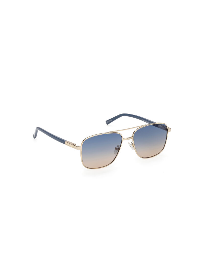 جيس square metal sunglasses