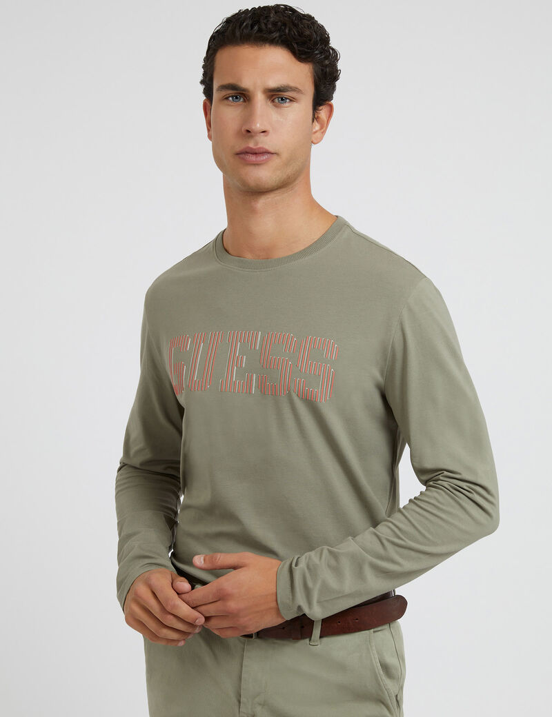 Front Logo Long Sleeves T-Shirt