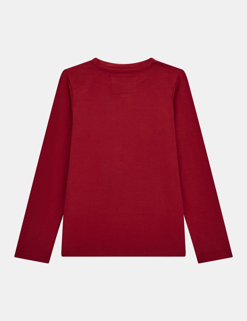 Front sequins print t-shirt