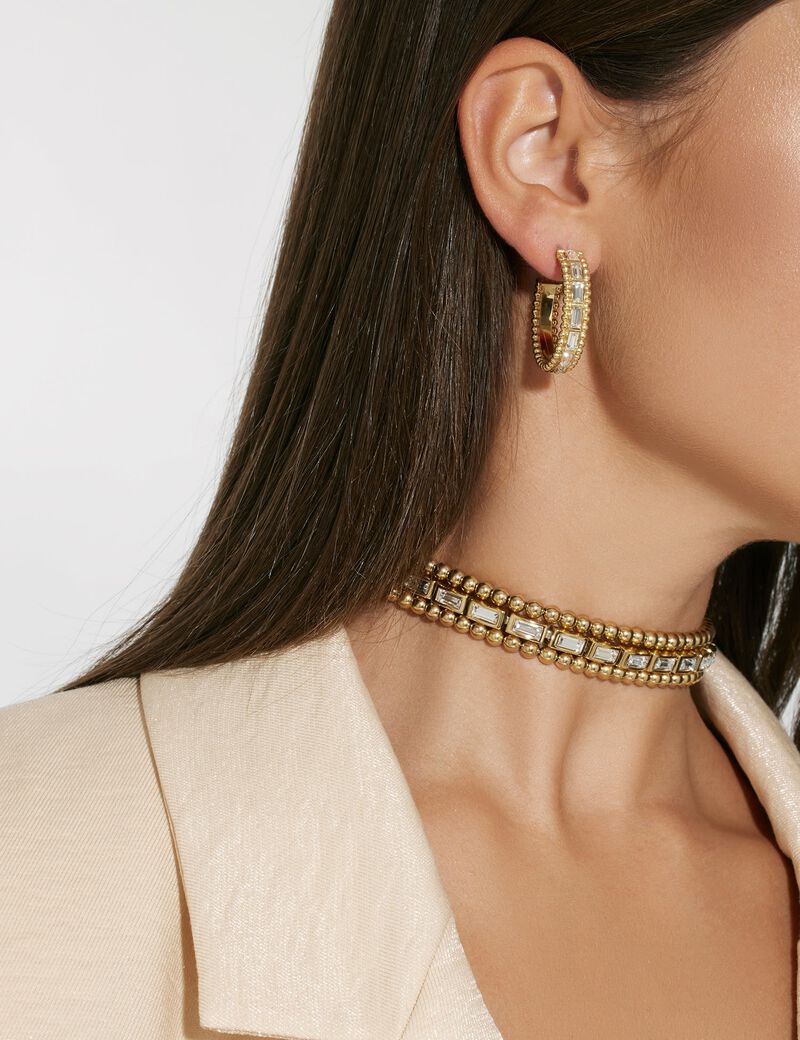 جيس golden globes baguette hoops