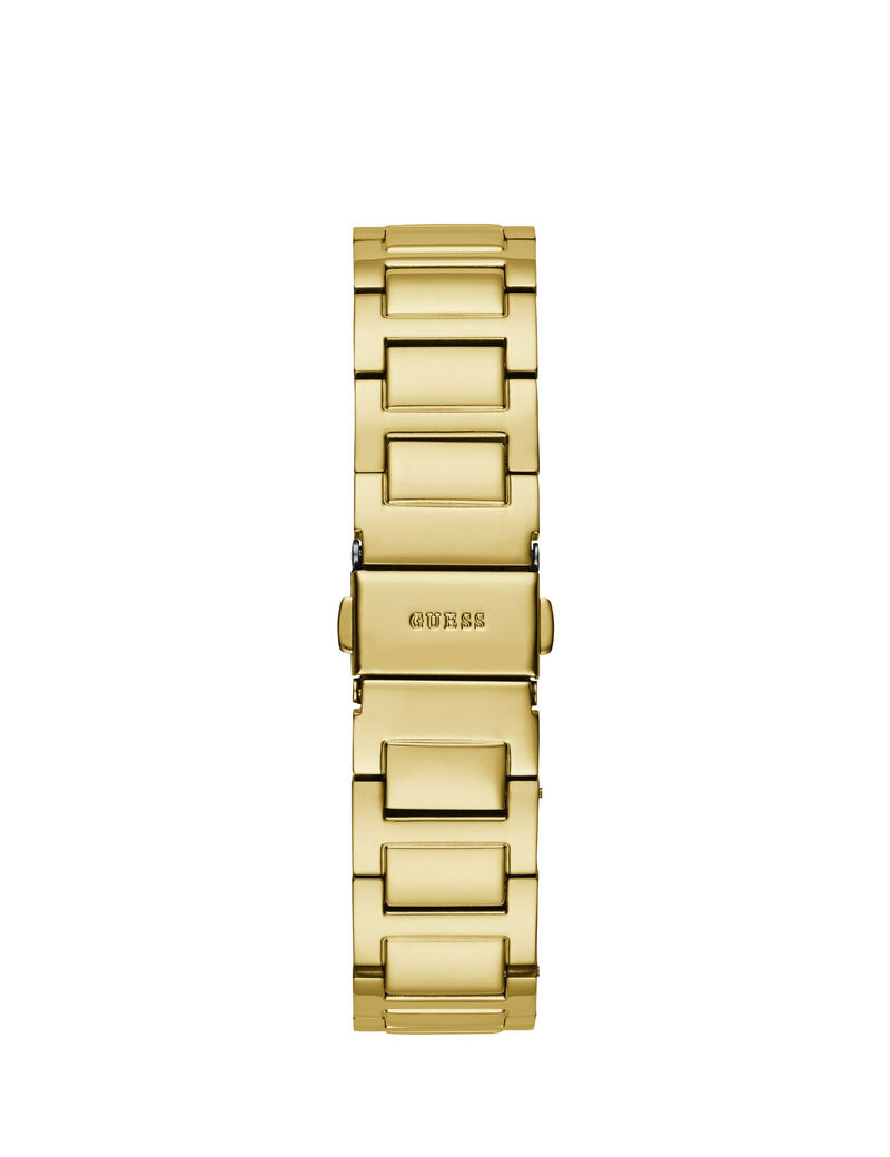 Gold Square Multifunction Watch