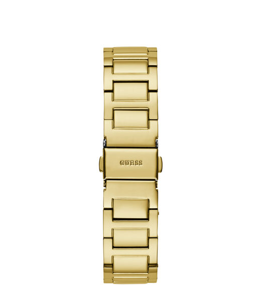 Gold Square Multifunction Watch