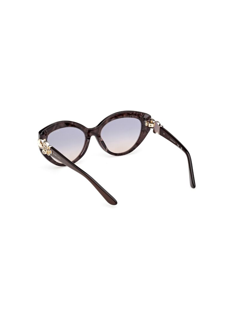 Cat-eye plastic sunglasses