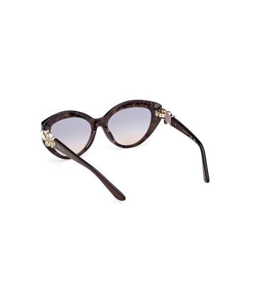 Cat-eye plastic sunglasses