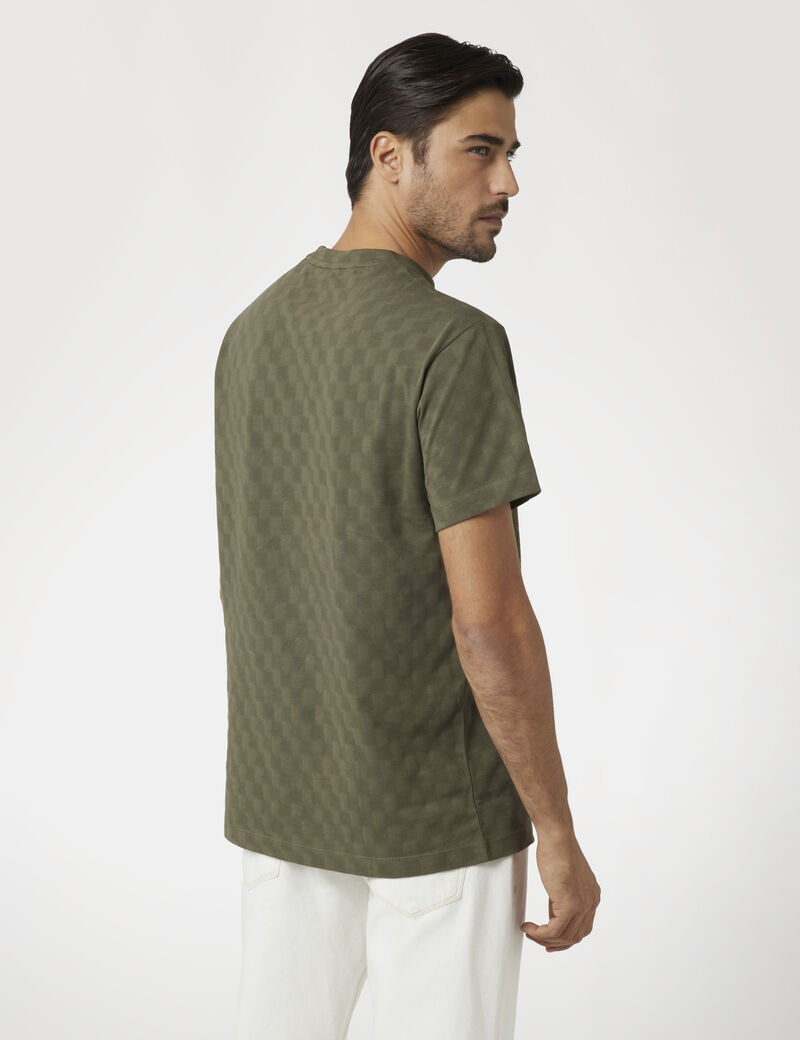Checked t-shirt