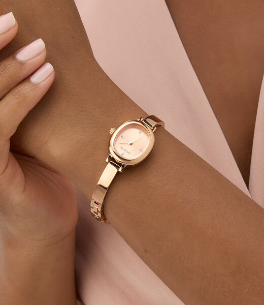 Ladies Rose Gold Tone Analog Watch