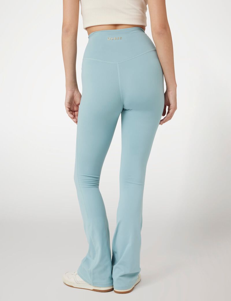 High rise flare legging