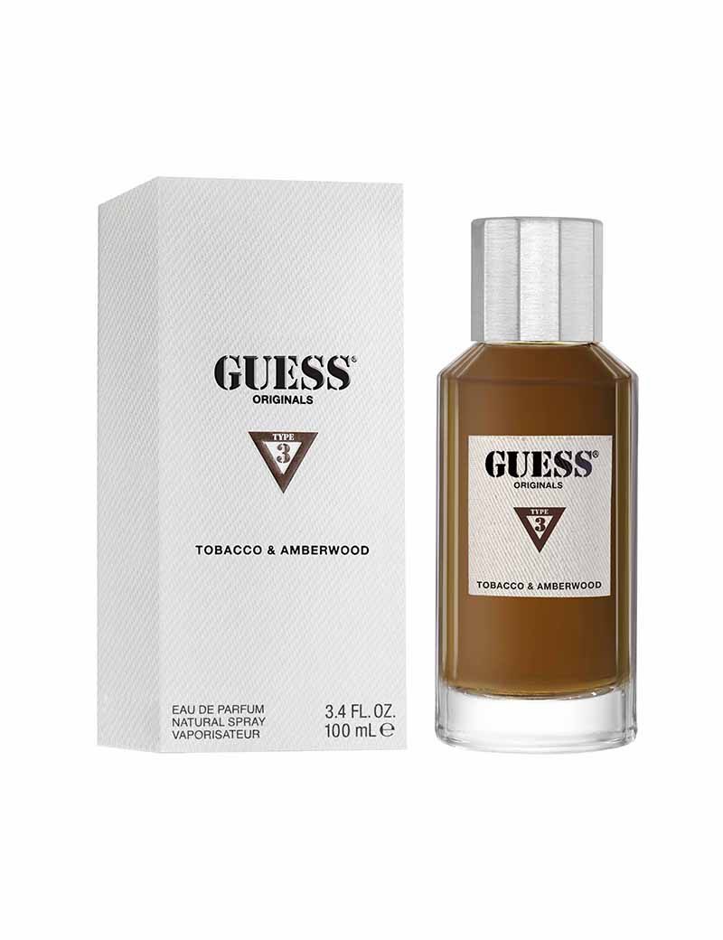 Guess Originals Type 3 Tobacco and Amberwood Eau de Toilette in 100ML