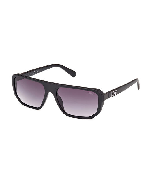 Rectangular Full Rim Sunglasses