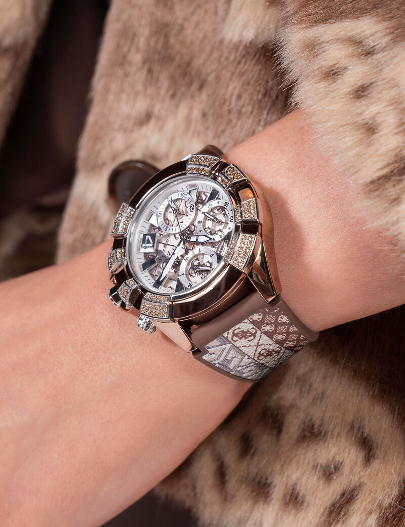 40th Anniversary Special Edition Brown Coffee Multi-function Watch