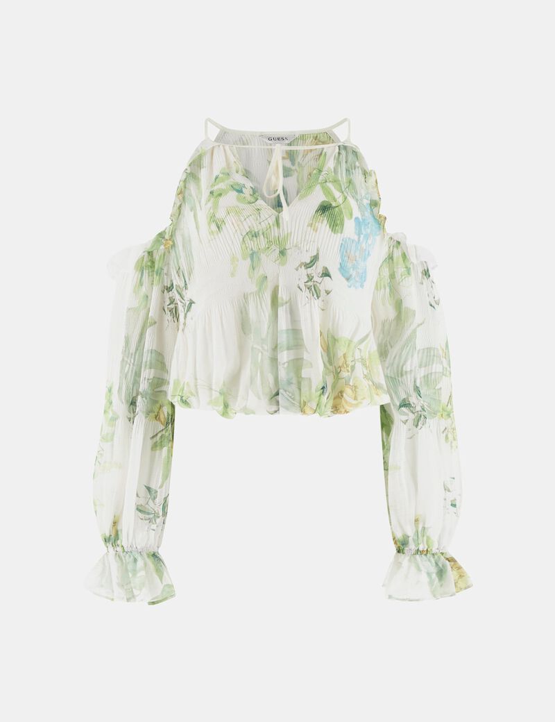 guess chiffon blouse