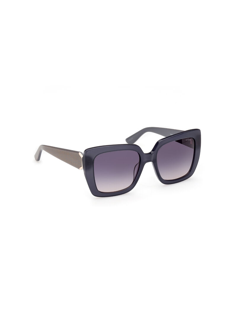 guess geometric sunglasses