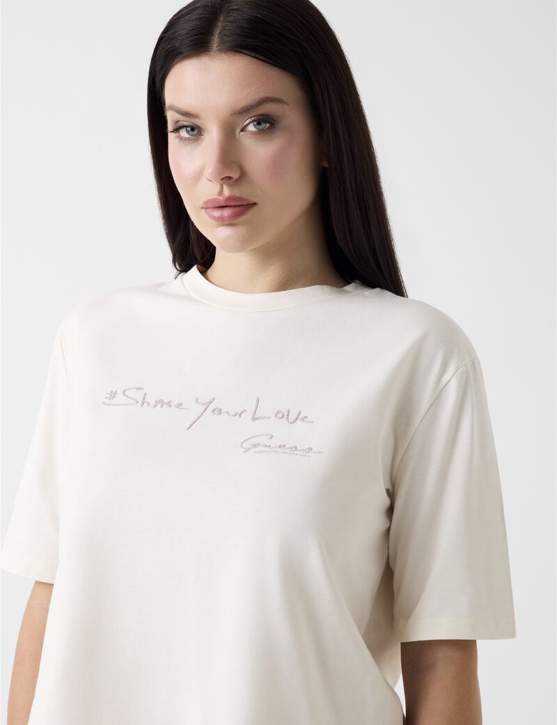 Embroidered logo T-shirt