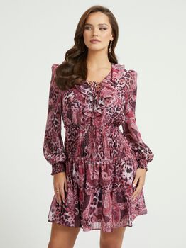 Paisley Print Dress