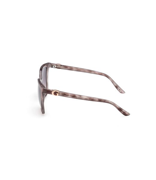 Square gradient grey smoke sunglasses