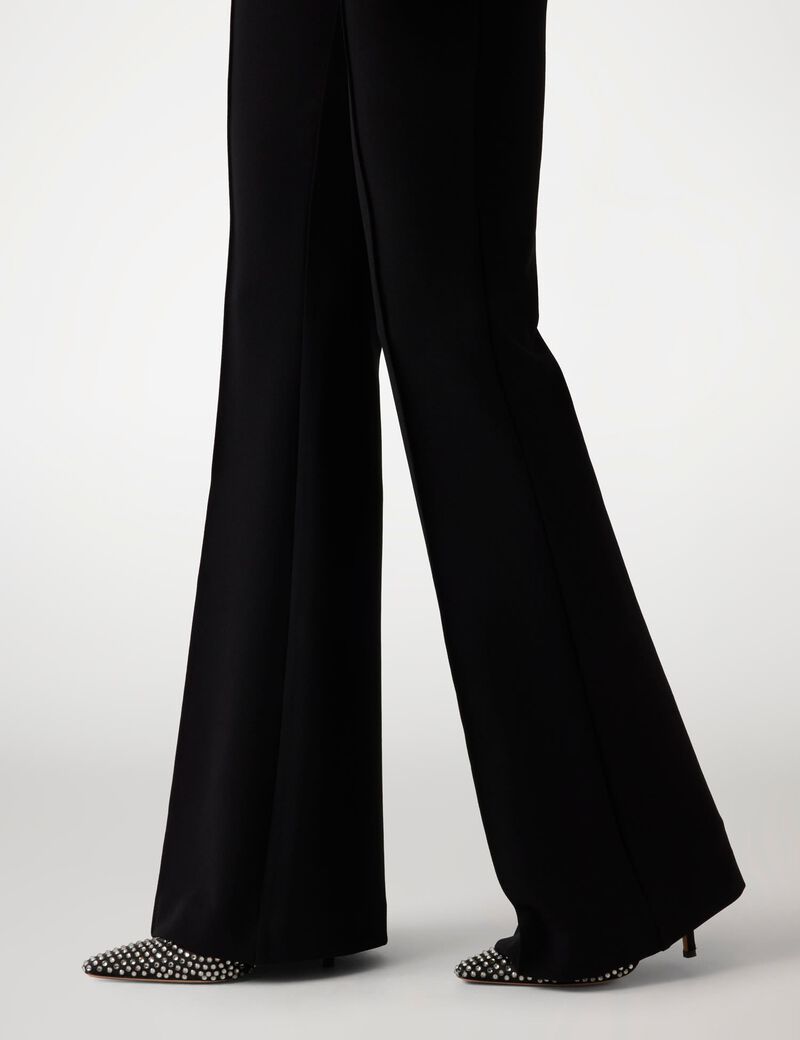 High rise flare pant