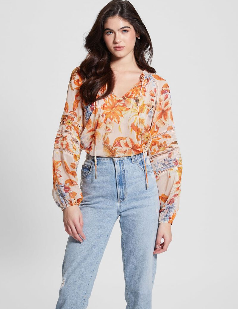 Crinkle blouse