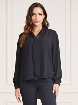 Marciano Bow Collar Blouse