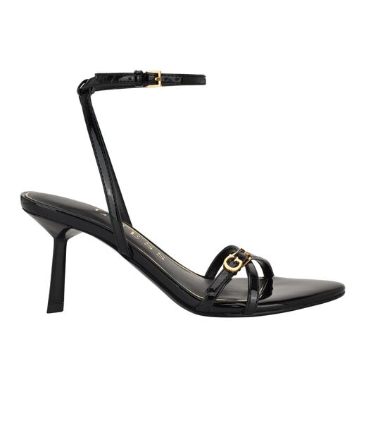 Strappy open toe G hardware dress sandal