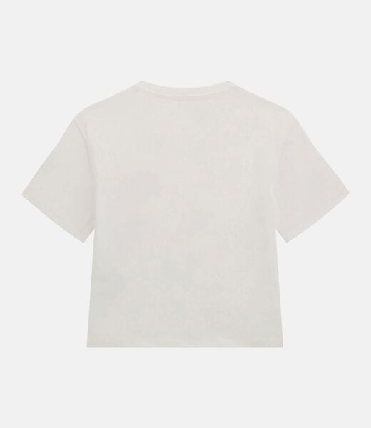 Crochet heart t-shirt